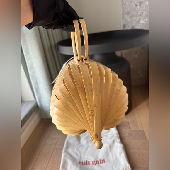 Cult Gaia Lilleth Natural Bamboo Bag - Picture 11 of 16